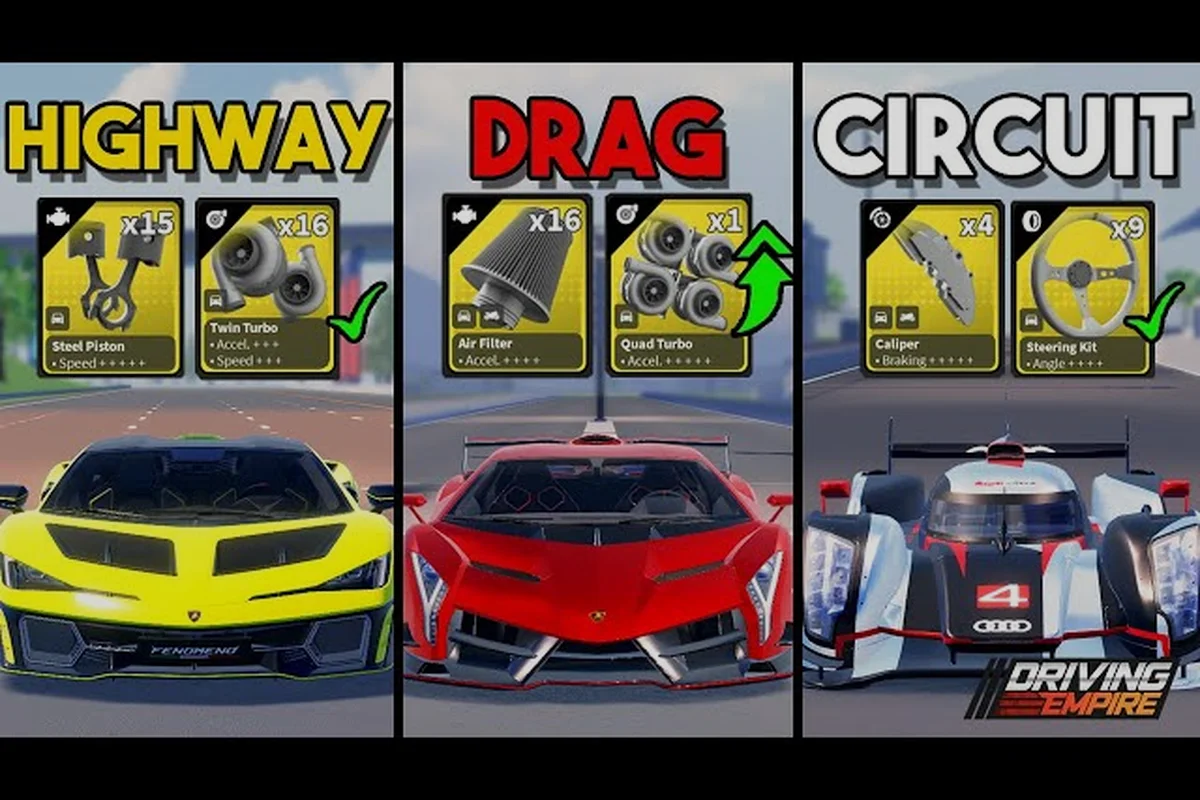Driving Empire Best Tune for Drag: Launch RPM, Quarter-Mile Setup